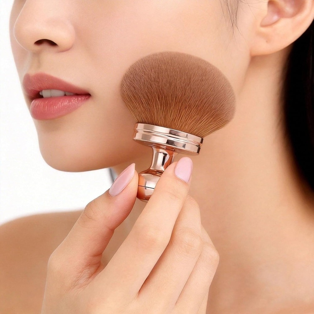 Pro Self Tan Kabuki Brush Ultra-Dense Extra Large Body Brush for Tanning Mousse